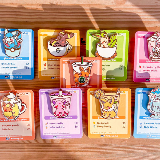 Eeveelution Drinks Pin Bundle