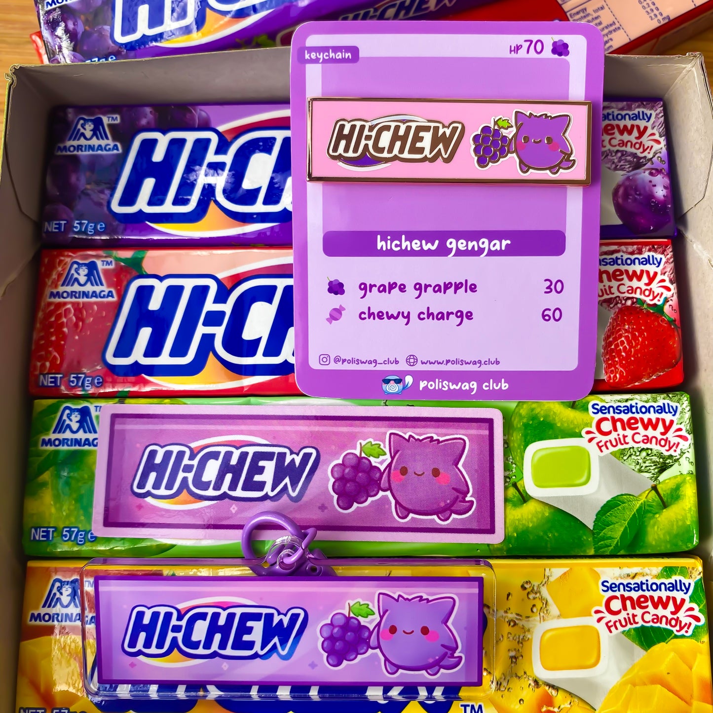 Hichew Gengar Pin