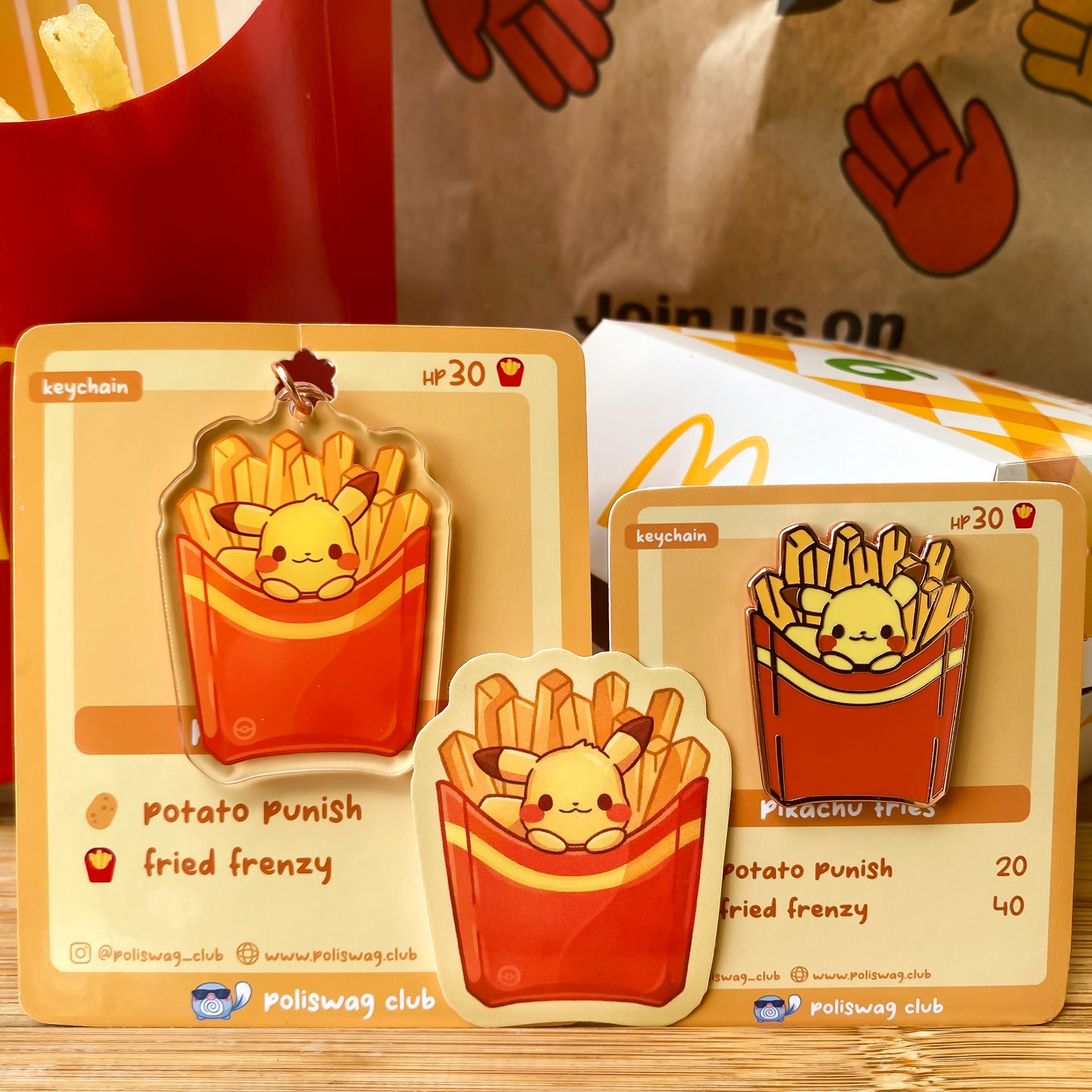 Pikachu Fries Bundle