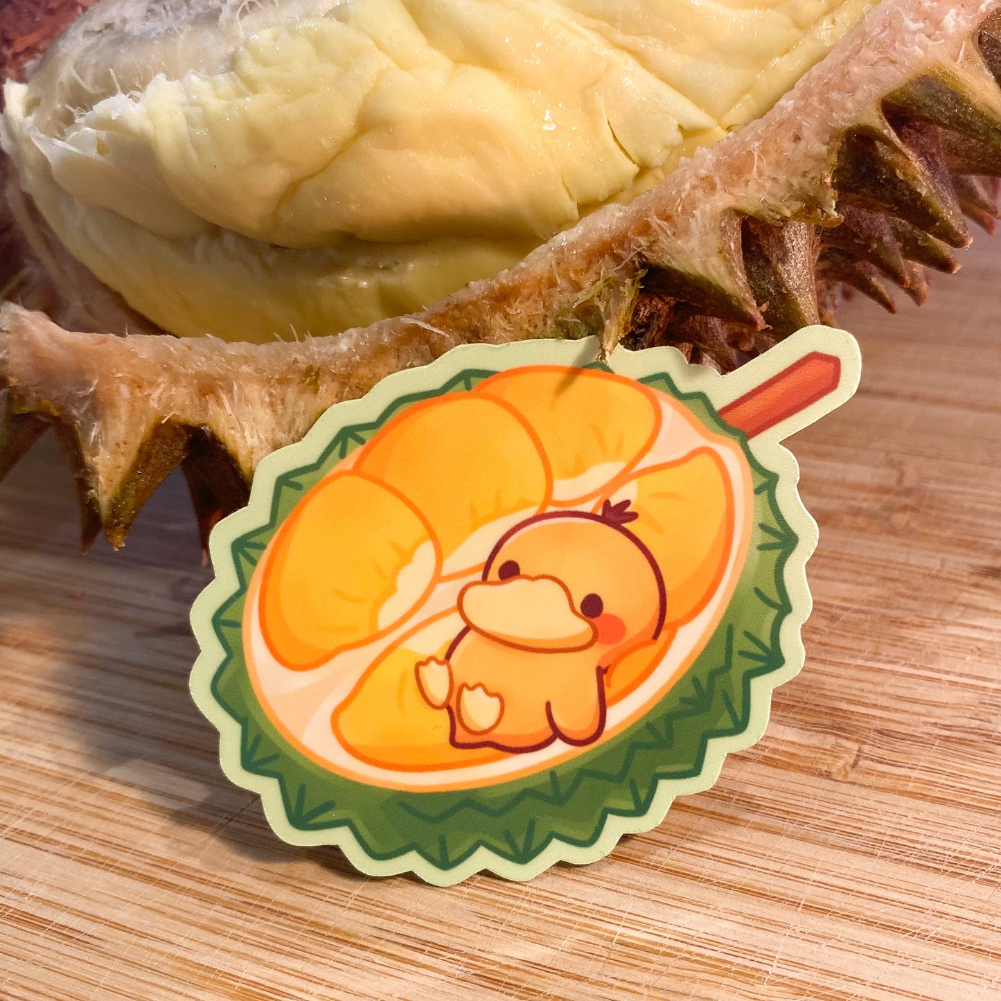 Psyduck Durian Sticker