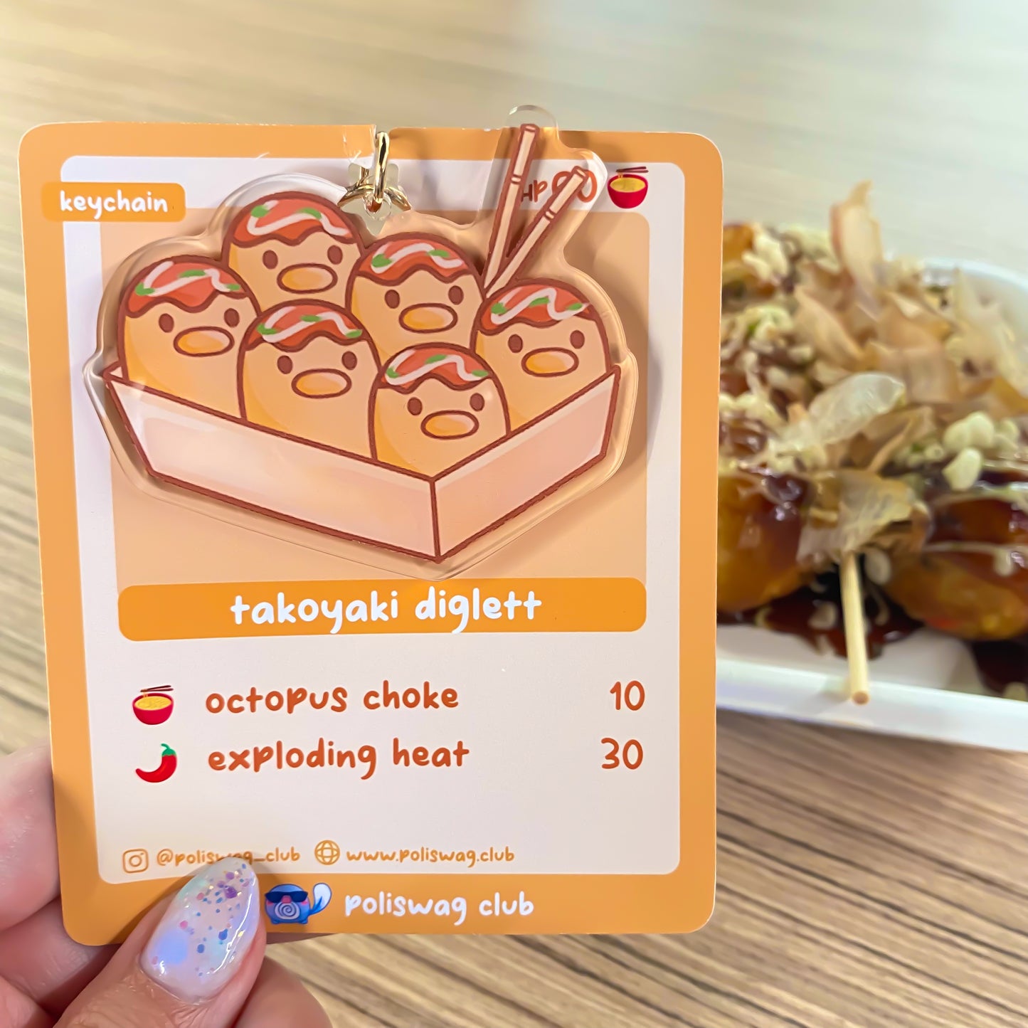 Diglett Takoyaki Sticker