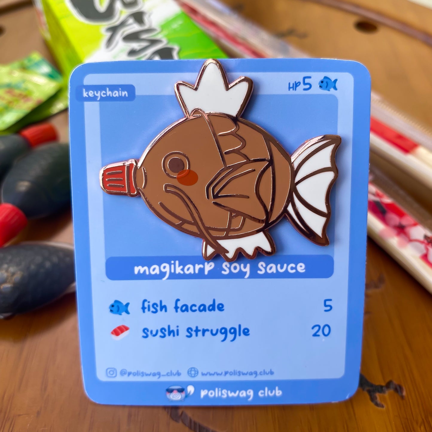 Magikarp Soy Sauce Pin