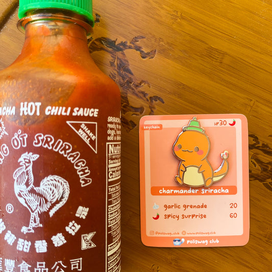 Charmander Sriracha Pin