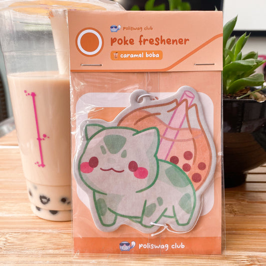 Bulbasaur Boba Car Air Freshener