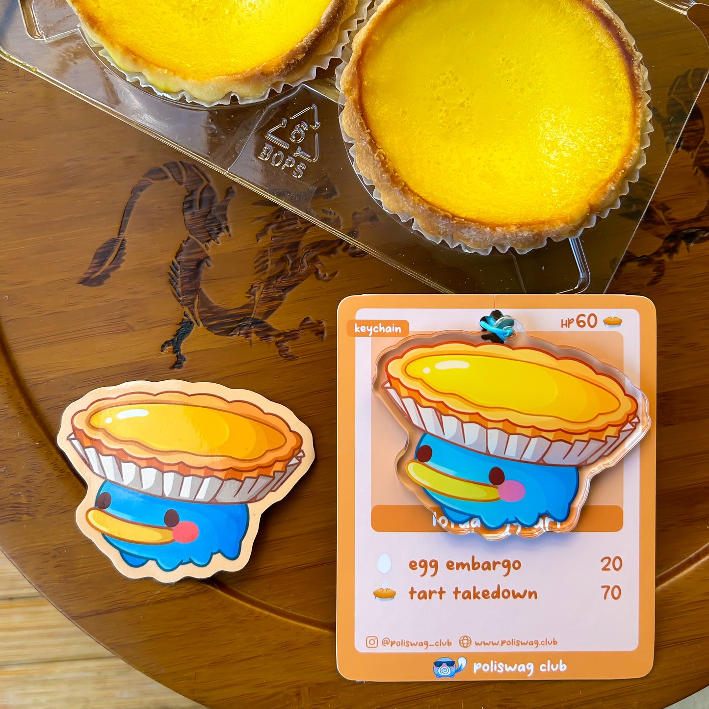 Lotad Egg Tart Sticker