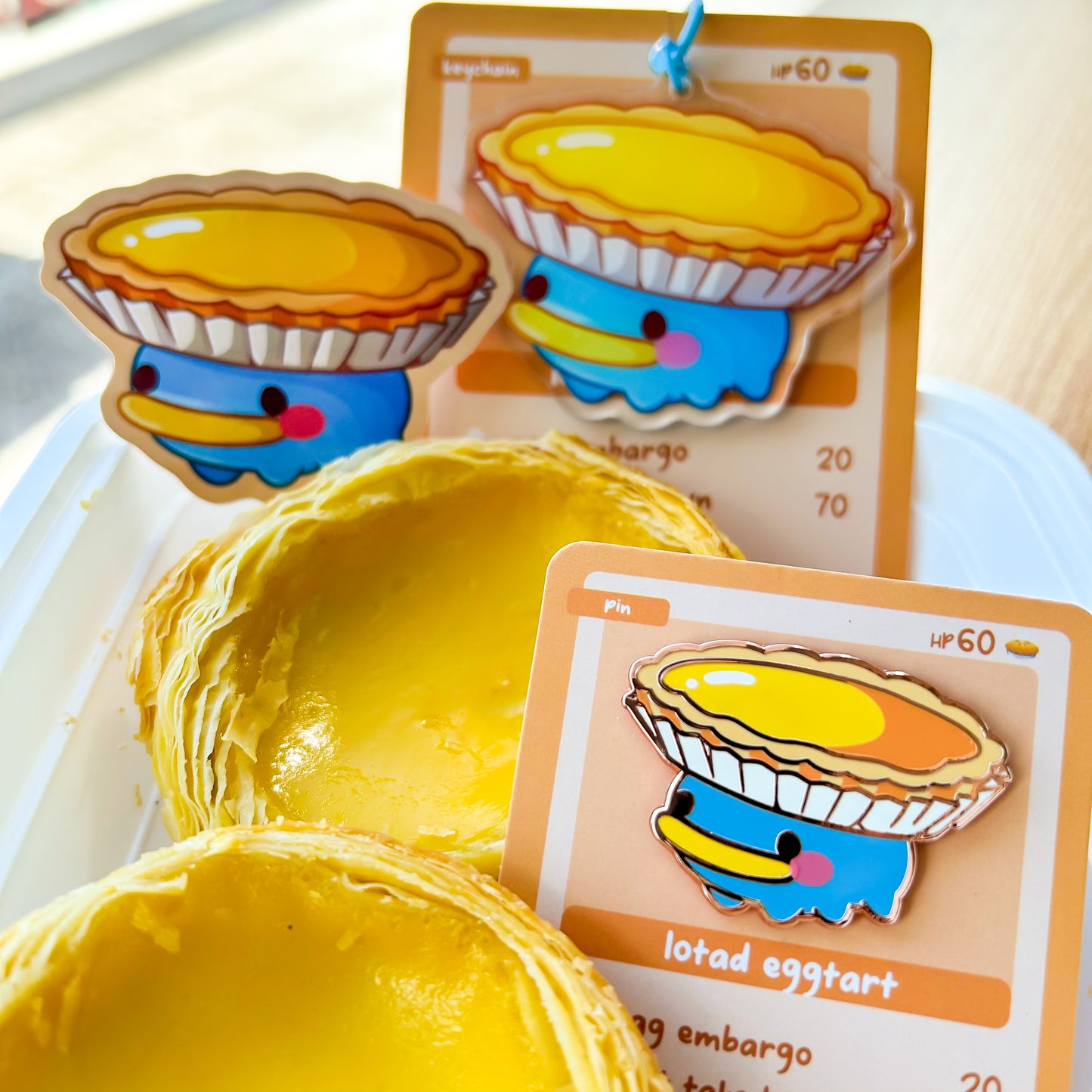 Lotad Egg Tart Sticker