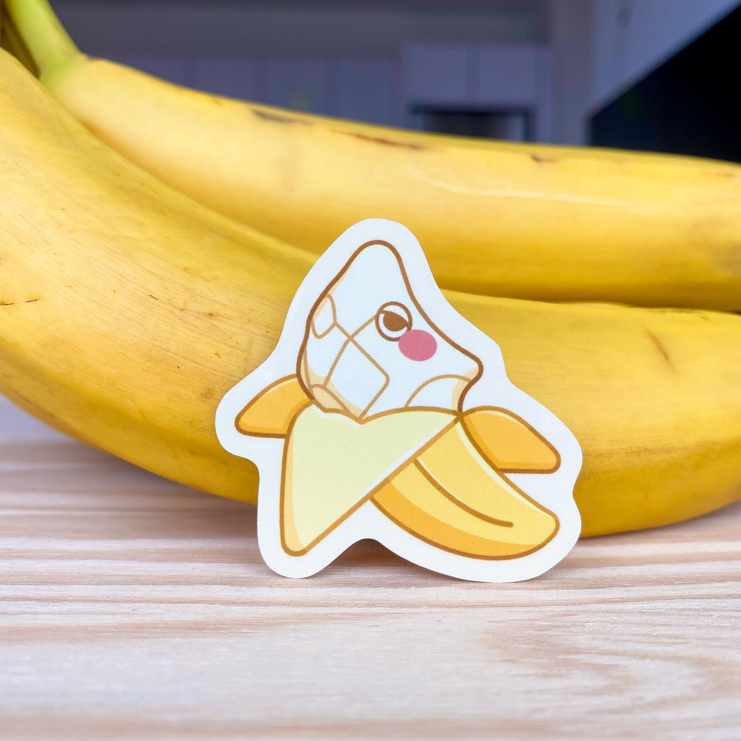 Metapod Banana Sticker