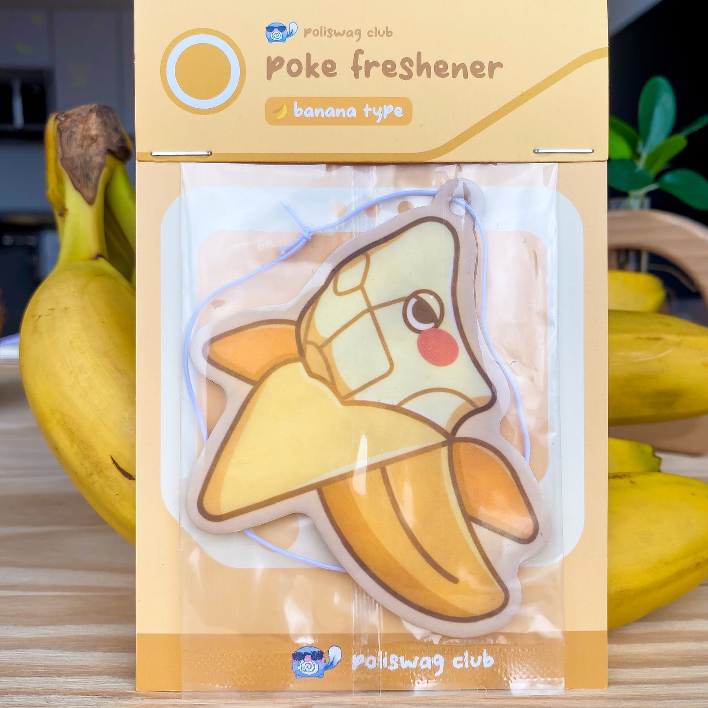 Metapod Banana Car Air Freshener