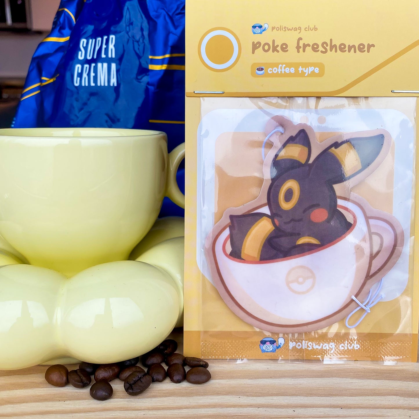 Umbreon Espresso Car Air Freshener