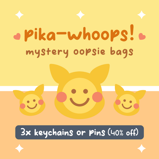 Pika-Whoops! Oopsie Bag