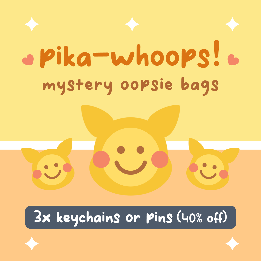 Pika-Whoops! Oopsie Bag