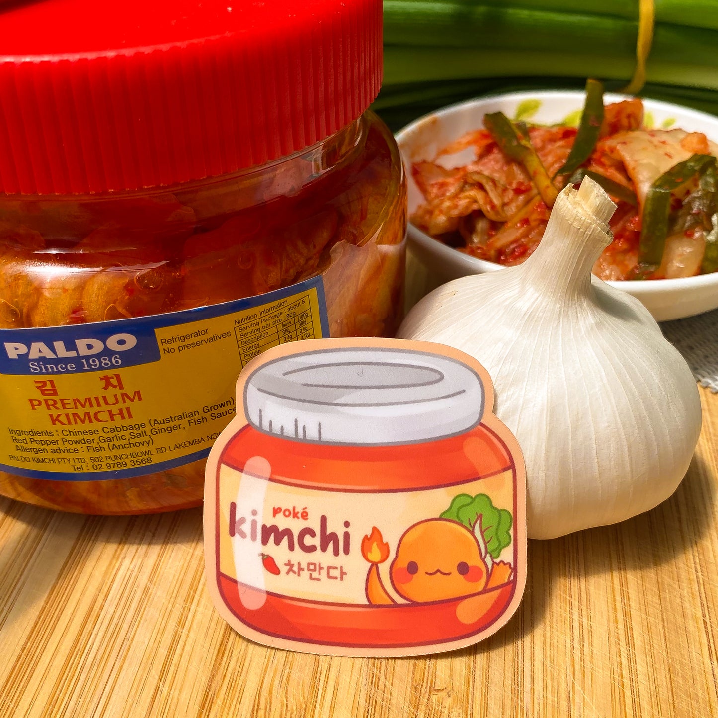 Charmander Kimchi Sticker