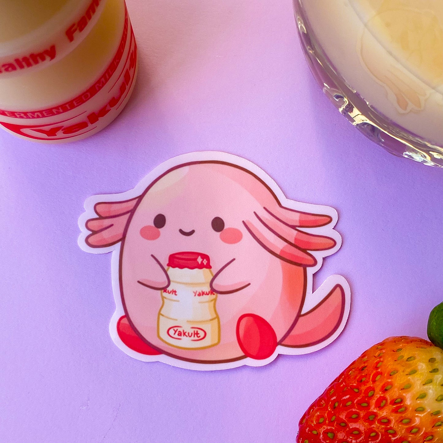 Chansey Yakult Sticker