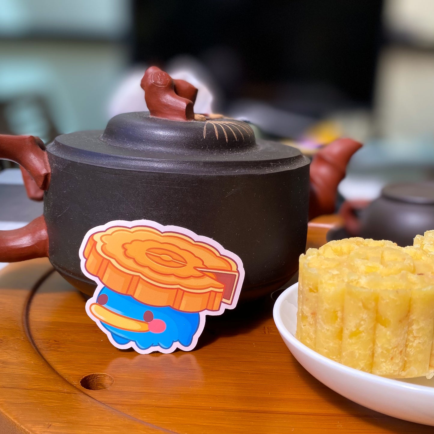 Lotad Mooncake Sticker