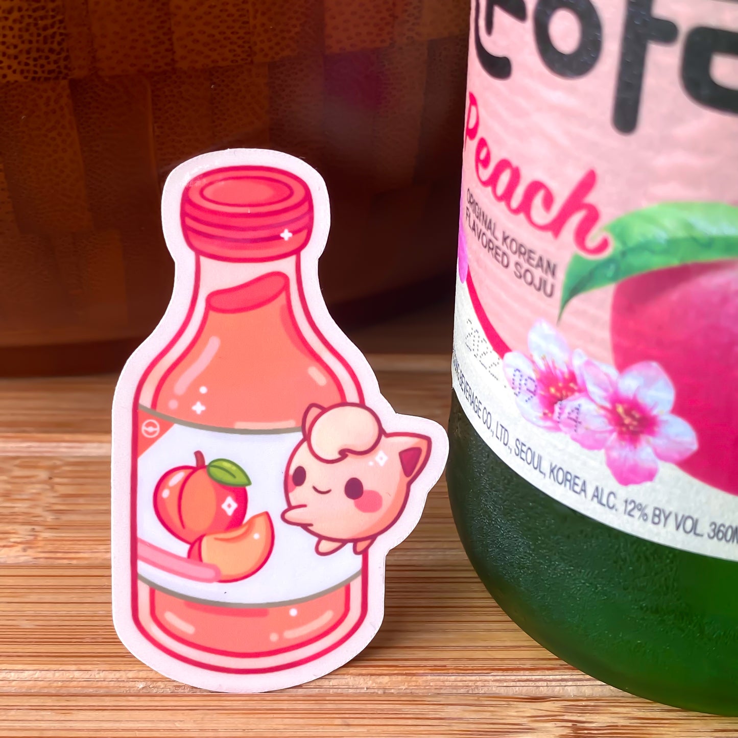 Turtwig Apple Soju Sticker